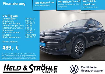 VW Tiguan Volkswagen Goal 1.5 eTSI DSG LED NAV AHK IDA 360°