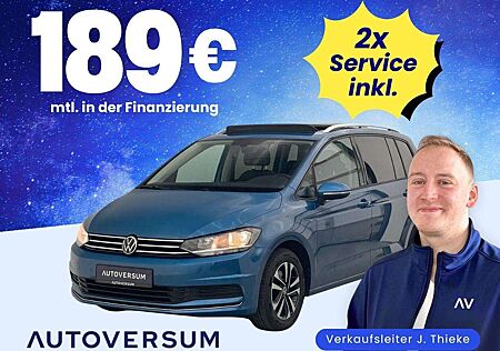 VW Touran Volkswagen TDI United *PANO*AHK*CARPLAY*NAVI*7-SITZE