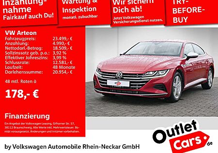 VW Arteon Volkswagen 2.0 TSI Elegance DSG 4 Motion Navi PDC LE