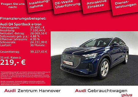 Audi Q4 e-tron gebraucht kaufen Audi Q4 e-tron Q4 Sportback 40 e-tron Pano Matrix Kamera DAB