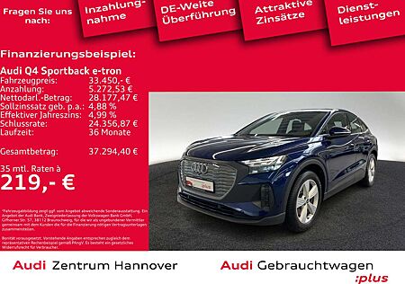 Audi Q4 e-tron Q4 Sportback 40 e-tron Pano Matrix Kamera DAB