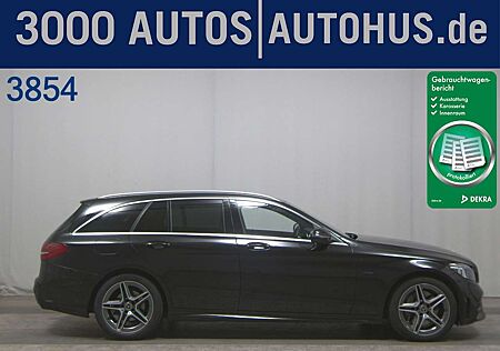 Mercedes-Benz C 300 T de AMG Line Luft AHK 360° LED Leder vc