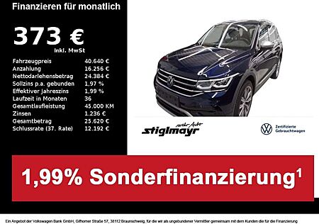 VW Tiguan Allspace Volkswagen Elegance 4Motion 2.0 TSI DSG +AHK+20ZOLL+Standheiz