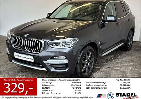 BMW X3 xDrive20dA xLine Navi.LED.AHK.DriveAss.Rükame