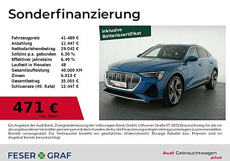 Audi e-tron Sportback 55 S Line Int Kameras,HUD,Navi,Matrix,Le