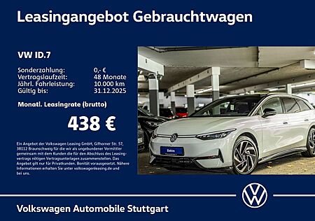 VW ID.7 Volkswagen Tourer Pro Navi AHK Kamera P-Dach