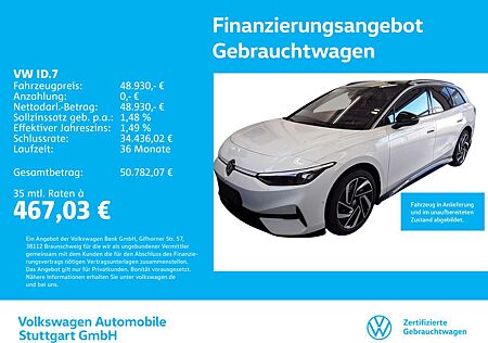 VW ID.7 Volkswagen Tourer Pro Navi AHK Kamera P-Dach