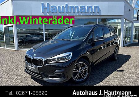 BMW 218 d Gran Tourer SPORT LINE *1.HAND*AHK*NAVI+*HUP*