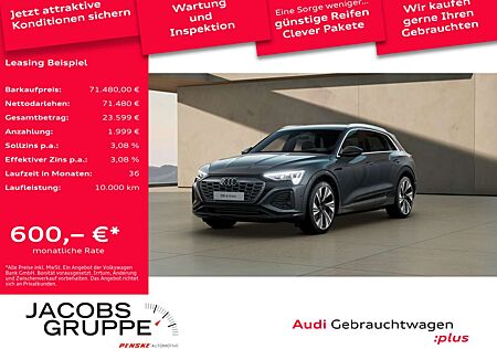 Audi Q8 55 S line/Matrix/HuD/22KW/360°/ACC/22Zoll e-t
