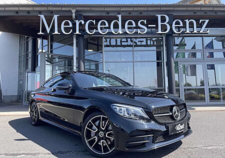 Mercedes-Benz C 400 4M Coupe AMG-Line 360°+Memory+ Pano+M.Beam+Burm