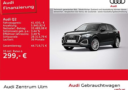 Audi Q2 advanced 40 TFSI qu 19 AHK PANO STHZ 5J.GAR.