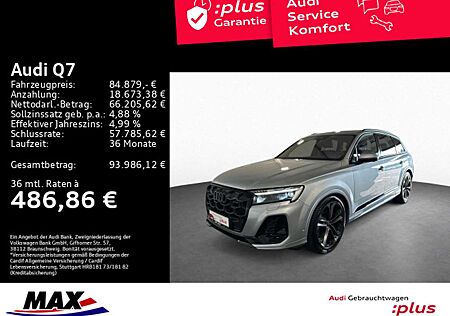 Audi Q7 50 TDI QUATTRO S LINE 7-SITZER MATRIX+AHK+PAN