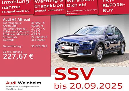 Audi A4 Allroad 40 TDI quattro Pano LED S-tronic Navi