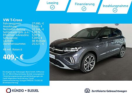 VW T-Cross Volkswagen Style 1.0 TSI DSG AHK*Nav*ACC*Matrix*Kam