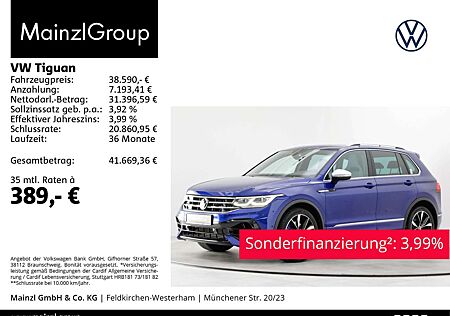 VW Tiguan Volkswagen R 2.0 TSI 4M DSG Matrix SHZ Kamera ACC