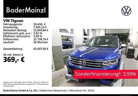 VW Tiguan Volkswagen R 2.0 TSI 4M DSG Matrix SHZ Kamera ACC