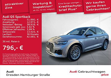 Audi Q5 40TDI quat. S line Matrix Pano AHZV