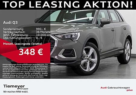 Audi Q3 40 TDI Q ADV LM19 AHK KAMERA LEDER