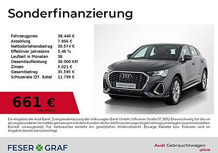Audi Q3 Sportback S line 35 TFSI S tronic Alu-18`