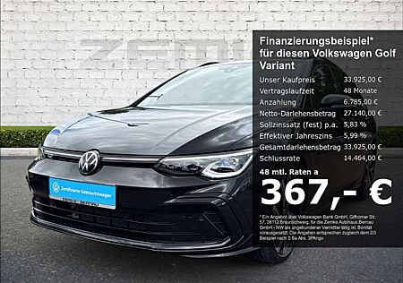 VW Golf Variant Volkswagen VIII 1.5 eTSI DSG R-Line Sportpaket AHK-klappbar N