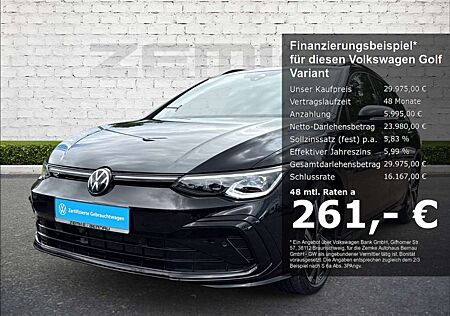 VW Golf Variant Volkswagen VIII 1.5 eTSI DSG R-Line Sportpaket AHK-klappbar N