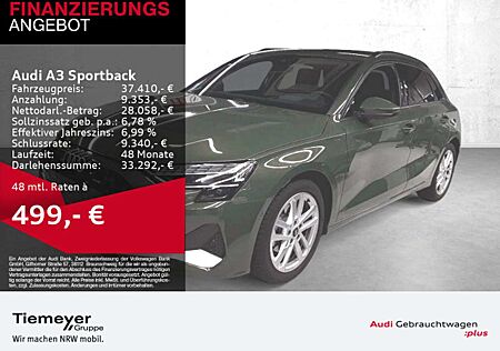 Audi A3 30 TFSI S LINE SONOS HuD LM18 KAMER