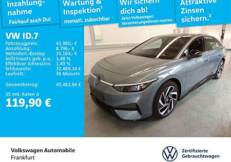 VW ID.7 Volkswagen Pro Navi AHK IQ.LIGHT - LED-Matrix-Scheinwe