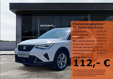 Seat Arona FR 1.0 TSI Navi Tempomat Klimaa. PDC