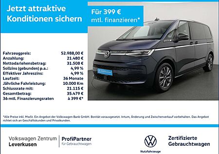 VW T7 Multivan Volkswagen Style 7-SITZER ACC STANDHZ LEDER