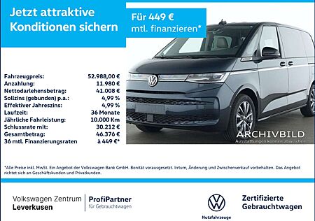 VW T7 Multivan Volkswagen Style ACC NAVI 7 SITZER STANDHZ