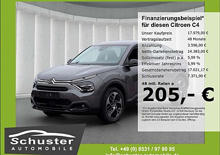 Citroën C4 Citroen Plus 1.2*Autom LED Navi R-Kam Tempo VKZ-Erken