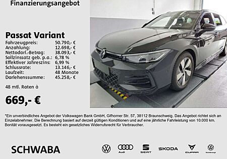 VW Passat Variant Volkswagen R-Line 2.0TDI 4M IQ.LIGHT*AHK*19"