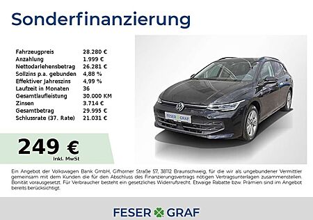 VW Golf Volkswagen VIII Var. Life 1.5eTSI DSG HUD Navi ACC 16"