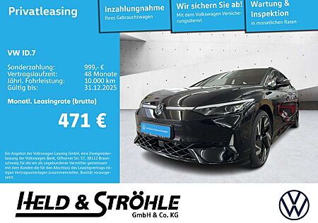 VW ID.7 Volkswagen Tourer GTX 4M 21 AHK HuD PANO WÄPU 5J.GAR.