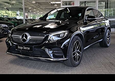 Mercedes-Benz GLC 250 4M Coupé AMG AHK+TOTWINKEL+BURMESTER+19"