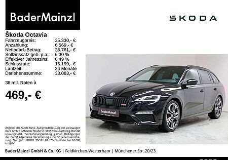 Skoda Octavia Combi RS 2.0 TSI DSG Navi HUD Pano SHZ