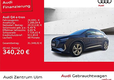 Audi Q4 e-tron 35 S-Line 20 ACC LED NAVI PDc SHZ