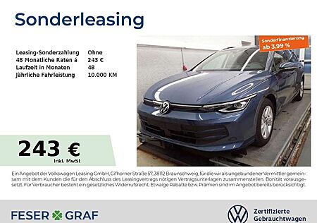 VW Golf Volkswagen 8 Variant Life 1.5 TSI Navi LED HUD SiHz