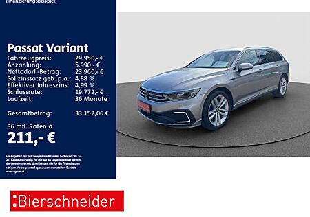 VW Passat Variant Volkswagen 1.4 TSI DSG GTE AHK MATRIX STAND