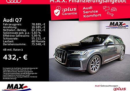 Audi Q7 50 TDI S-LINE QUATT LED+KAM+AHK+PANO+STANDHZG