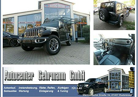 Jeep Wrangler 2.0 T-GDi Unlimited Sahara"Leder"Sitz u. Lenkradhe