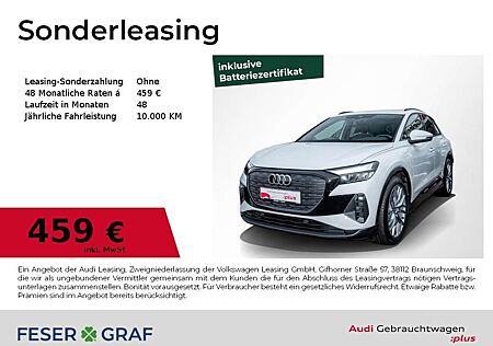 Audi Q4 e-tron 45 e-tron /LED/Navi+/Leder/HuD/AHK/Kamera