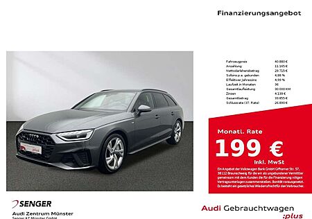 Audi A4 Avant 45 TFSI quattro S line MMI LED AHK