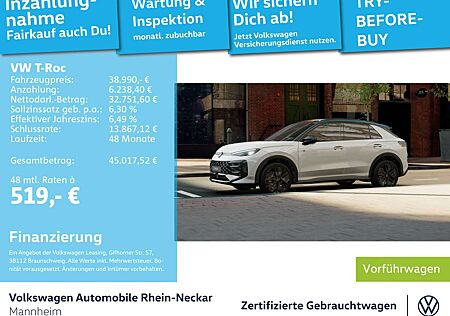 VW T-Roc Volkswagen 1.5 eTSI R-Line LED Navi uvm