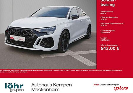 Audi RS3 RS 3 Lim. 2.5 TFSI Q GWP 19" LEDER HuD RS-ABGAS