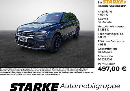 VW Tiguan Allspace Volkswagen 2.0 TDI DSG 4M R-Line Black Style