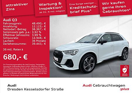 Audi Q3 S line 35 TFSI S tronic Navi LED AHZV Sitzhzg