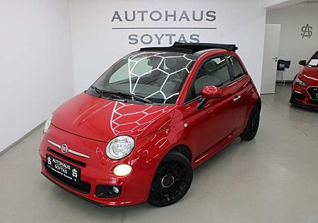 Fiat 500 S*1.Hand *Scheckheft*PDC*Faltdach*Klima*Sport