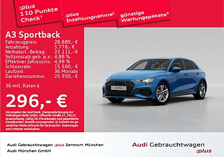 Audi A3 40 TFSI e S tronic S line Kamera