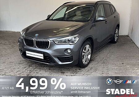 BMW X1 xDrive20dA Sport Line LED.Navi.AHK.Rükamera